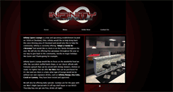Desktop Screenshot of infinitysportslounge.com
